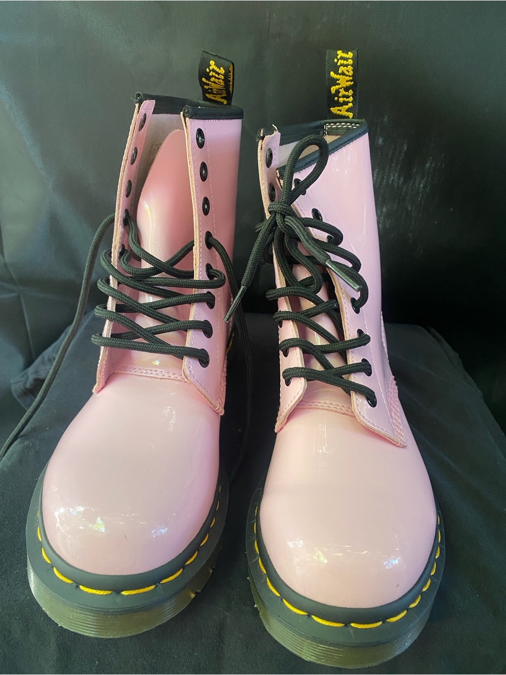 Pink Dr Martins Woman s size 7